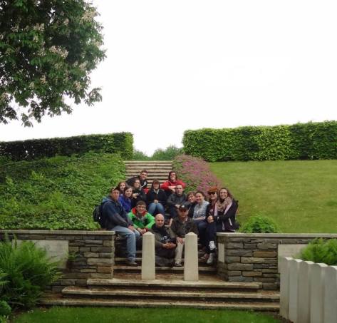 Group Photo at Quarry Cemetery
